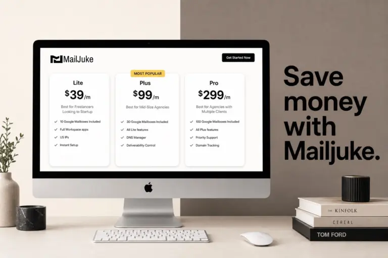 Mailjuke pricing plans Lite Plus and Pro